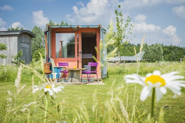 zeecontainerwoning 2 pers.