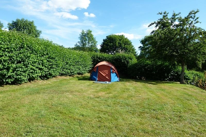Emplacement de camping sans électricité pour tente