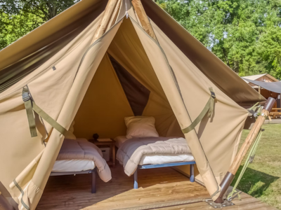Lodge Standard Tent - 1 bedroom - without bathroom + terrace