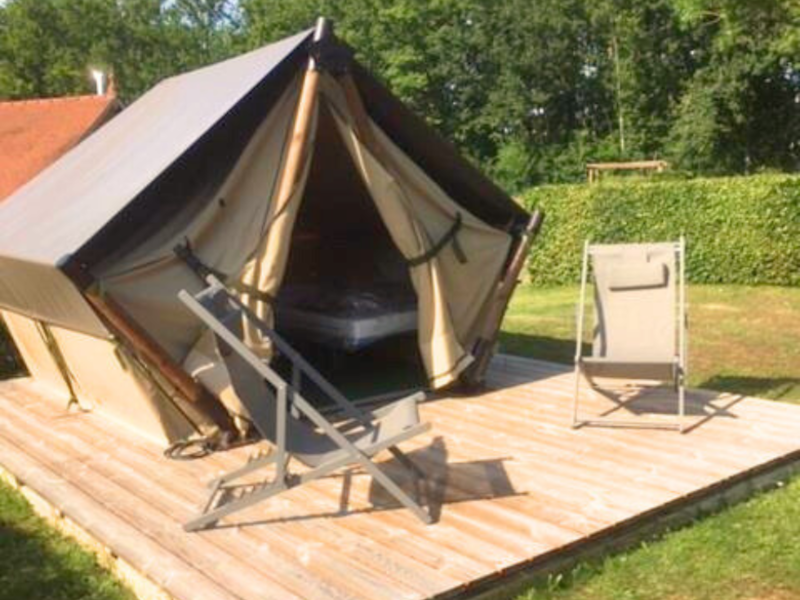 Lodge Standard Tent - 1 camera da letto - senza servizi igienici + terrazza