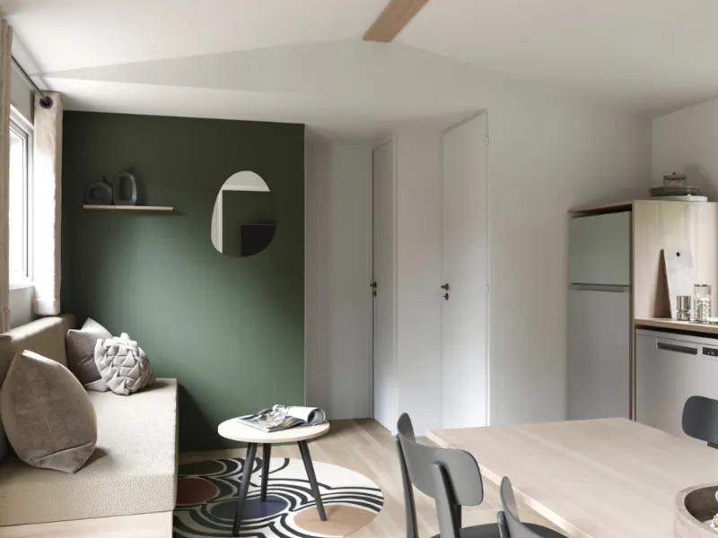 Mobil-Home Premium -  3 Chambres + Terrasse + Lv