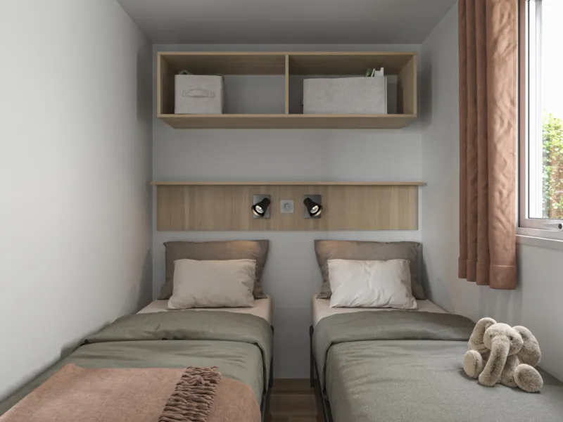 Mobil-Home Premium -  3 Chambres + Terrasse + Lv