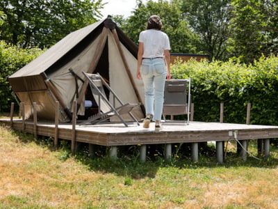 Lodge Standard Tent - 1 bedroom - without bathroom + terrace