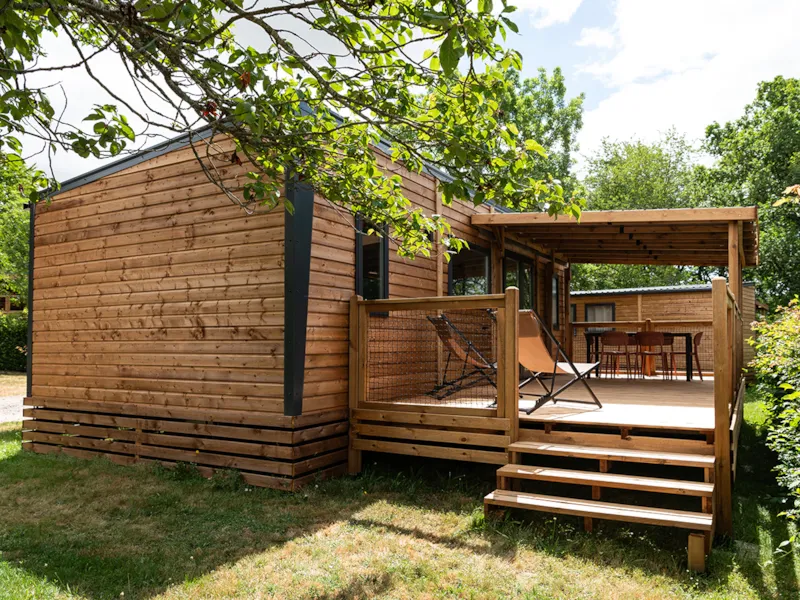 Mobil-Home Premium -  3 Chambres + Terrasse + Lv