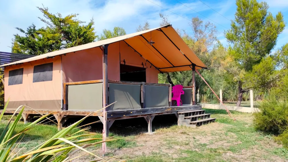 Location - Tente Lodge Kenya. - Camping Tikayan Félix de la Bastide