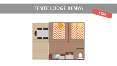 TENTE LODGE KENYA. ECO