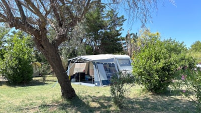 Pitch for tent, camper or caravan