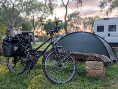 Pitch for tent
