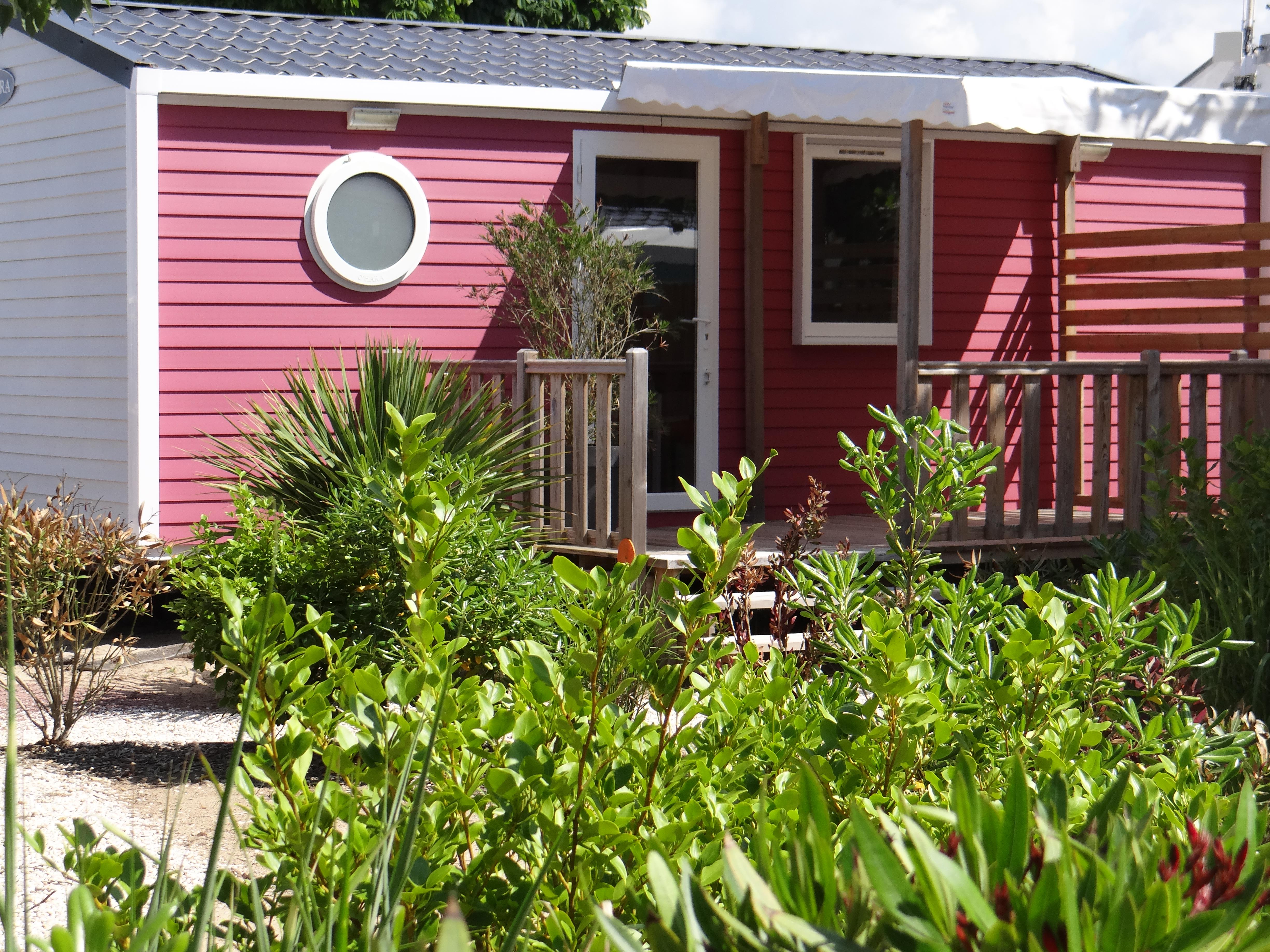 Cottage LITCHI - 26m² - terrasse bois semi-couverte - 2 chambres