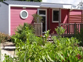 Huuraccommodatie(s) - Stacaravan Litchi 26M² - Half-Schaduwrijk Terras - 2 Kamers - Camping Le Bois Verdon