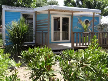 Huuraccommodatie(s) - Stacaravan Pitaya 28M² - Half-Schaduwrijk Terras - 2 Kamers - Camping Le Bois Verdon