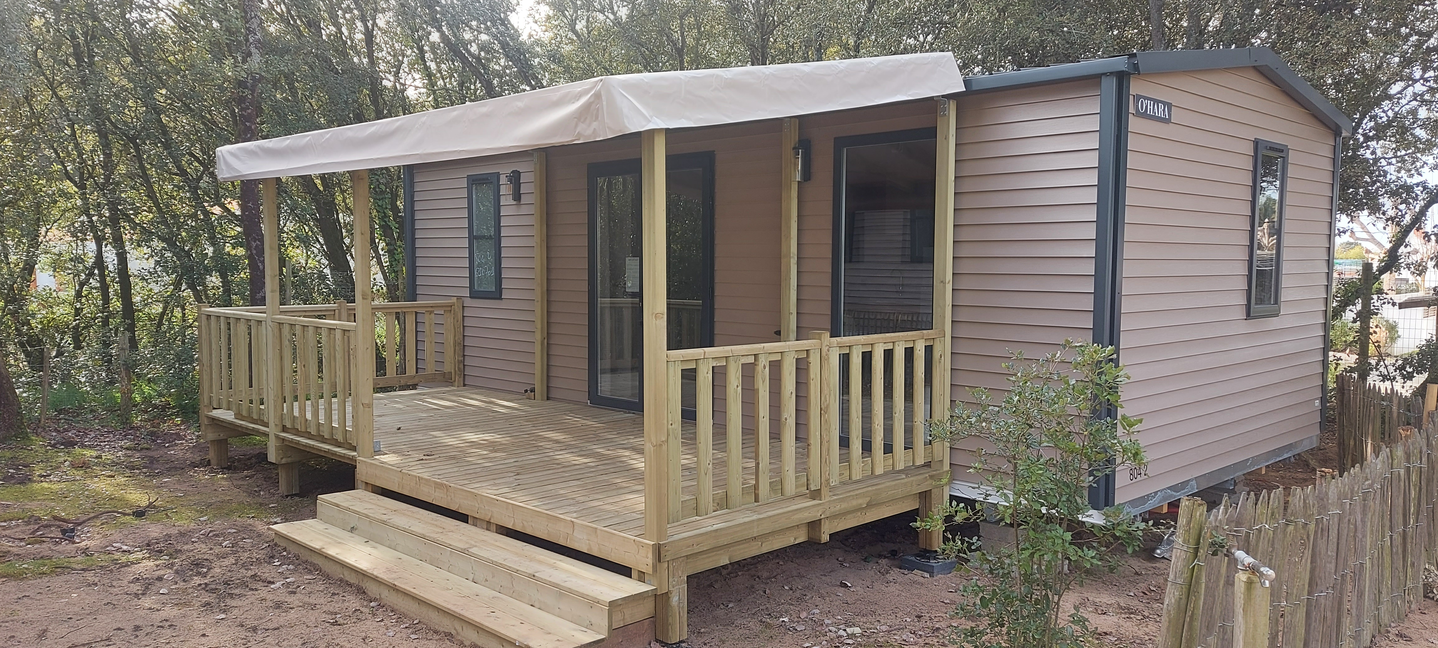 Cottage TERRE ET MER - 30m² - terrasse bois semi-couverte - 2 chambres - Nouveauté 2022