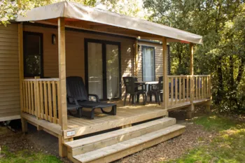 Huuraccommodatie(s) - Stacaravan Terre Et Mer - 30M² - Half-Schaduwrijk Terras - 2 Kamers - - Camping Le Bois Verdon