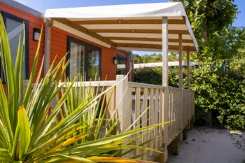 Huuraccommodatie(s) - Cottage Papaye - 33M² - Half-Schaduwrijk Terras - 3 Kamers - Camping Le Bois Verdon