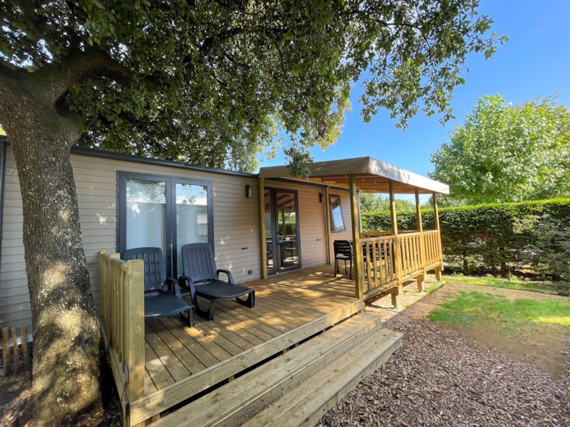 Cottage PREMIUM "TERRE et DUNE" - 32m² - Half-covered terrace - 2 bedrooms - New 2024