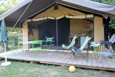 Sweet + Wood & Canvas tent