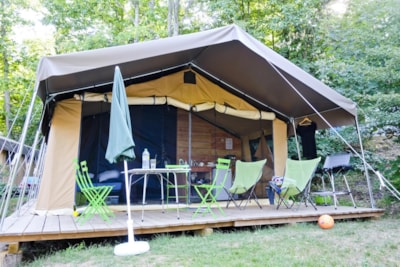 Sweet + Wood & Canvas tent