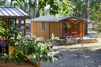 Accommodation - Chalet Evasion - Huttopia Landes Sud