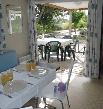 Mietunterkunft - Mobilheim Sun  27M² (2 Zimmer) - Capfun - Domaine Les Fleurs d'Agde
