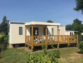 Mietunterkunft - Mobil Home Confort 3 Prémium Climatisé (Année 2024) - Camping les Floralies
