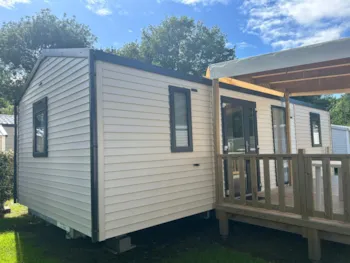 Mietunterkunft - Mobilheim Confort 2 Premium (2 Schlafzimmer) - Camping les Floralies