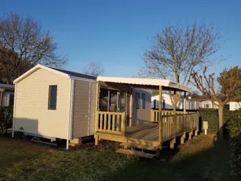 Mietunterkunft - Mobilheim Gamme Confort (2 Zimmer) - Camping les Floralies