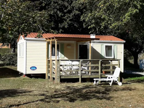 Mietunterkunft - Mobilheim Super Mercure 27M² - 2 Schlafzimmer - image n°1 - Camping municipal le Pré Coulet