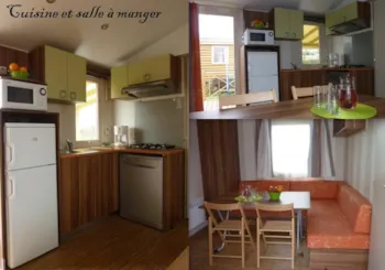 Mietunterkunft - Mobilheim Resort Top Presta 29M² (3 Zimmer) - Capfun - Camping de Teorix