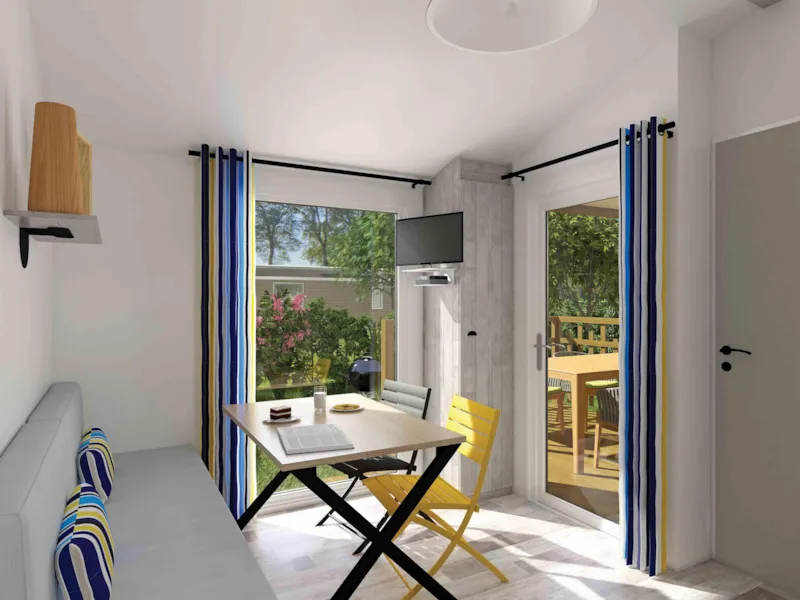 Mobil Home Malaga  2 Chambres - 23 M² + Terrasse Intégré De 8 M²