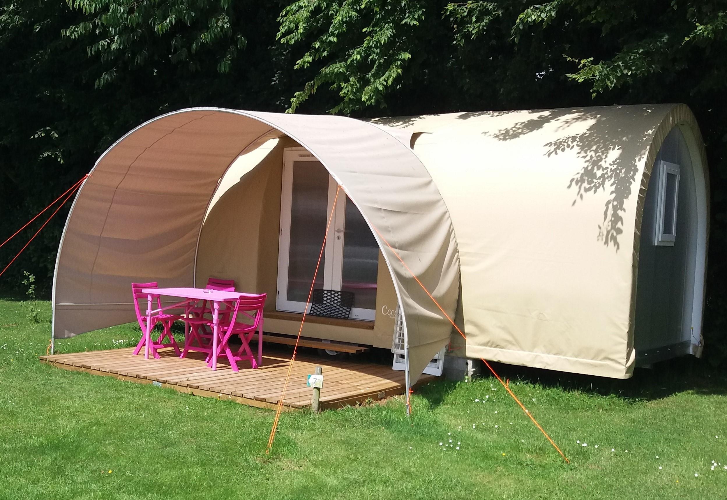 Accommodation - Coco Sweet  2 Bedrooms - Without Toilet Blocks - Camping Le Clos de Balleroy