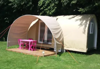 Accommodation - Coco Sweet  2 Bedrooms - Without Toilet Blocks - Camping Le Clos de Balleroy