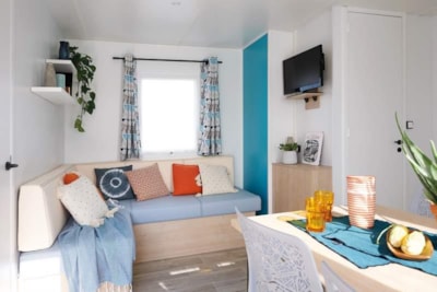 Lodge 87 mobile home, 3 bedrooms - 32 m² + semi-covered terrace — 2