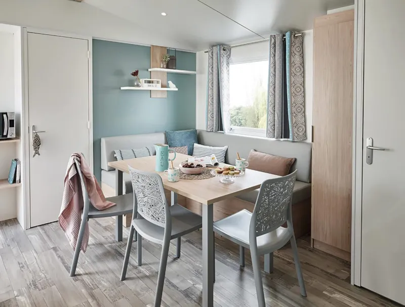 Mobil Home Lodge 8073 3 Chambres - 33 M² + Terrasse Semi Couverte