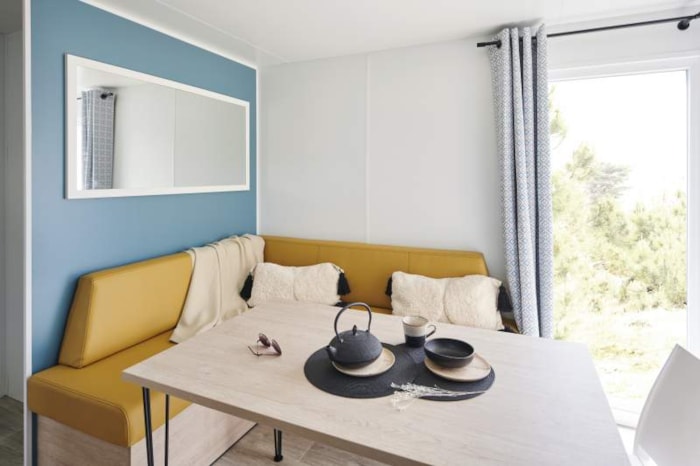 Mobil Home Lodge 83 Confort Plus 3 Chambres - 28 M² + Terrasse Intégrée De 8 M