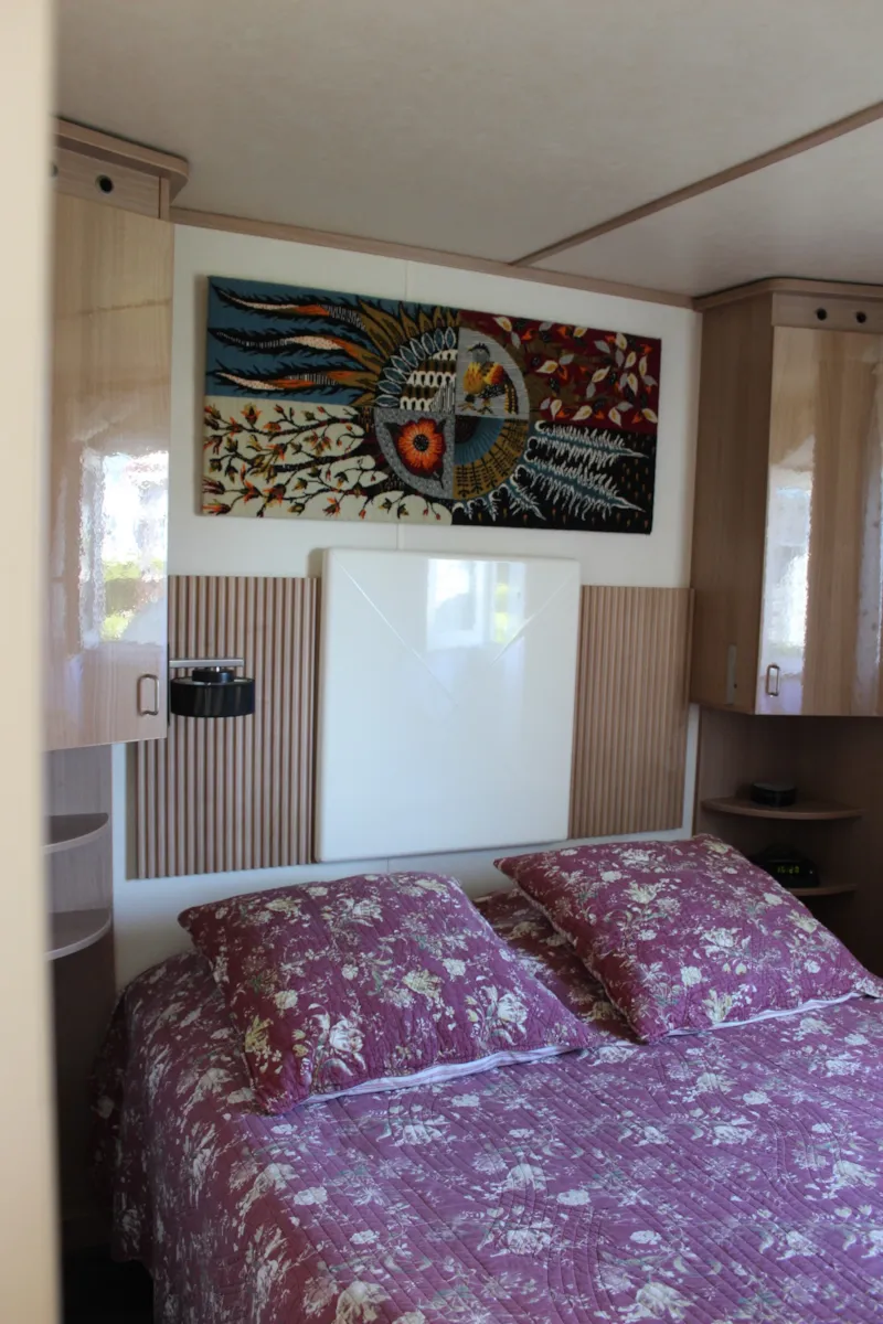 Mobil Home Premium Villa 2 Chambres - 40 M² + Terrasse Semi Couverte + Grand Jardin