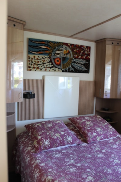 Mobile home Premium Villa 2 bedrooms - 40 m² + semi-covered terrace + large garden — 6