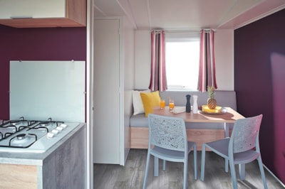 Lodge 64 mobile home - 2 bedrooms - 25m² + semi-covered terrace — 2