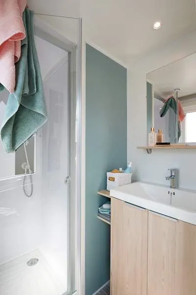 Mobil Home Lodge 8073 3 Chambres - 33 M² + Terrasse Semi Couverte