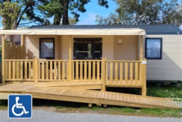 Alojamiento - Mobil Home Pmr 2 Chambres - Camping du Vieux Château