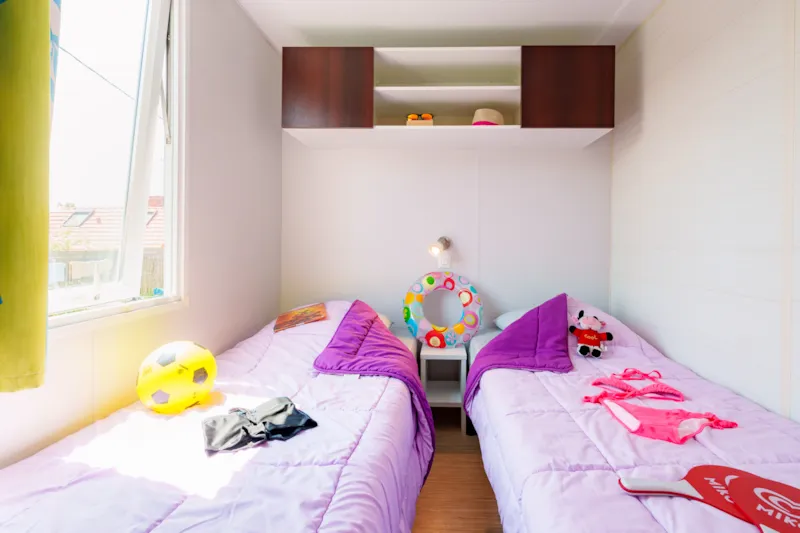 Mobil-Home Escapade 24M² - 2 Chambres + Télévision