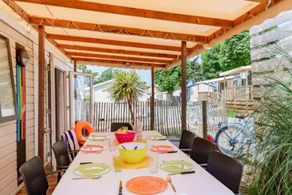 Mobil-Home Détente Premium 36M² - 4 Chambres + Télévision Et Lave Vaisselle