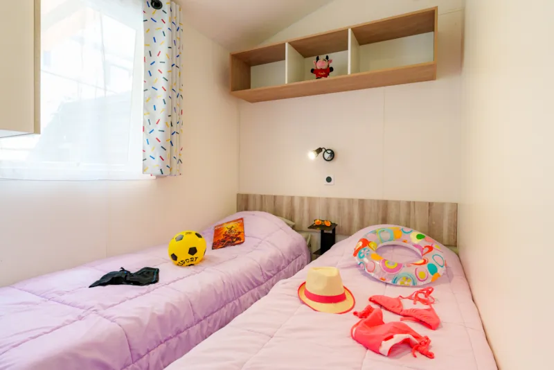 Mobil-Home Détente Premium 36M² - 4 Chambres + Télévision Et Lave Vaisselle