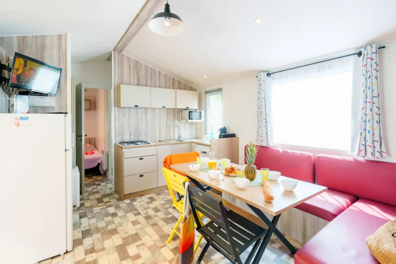 Mobil-Home Détente Premium 36M² - 4 Chambres + Télévision Et Lave Vaisselle