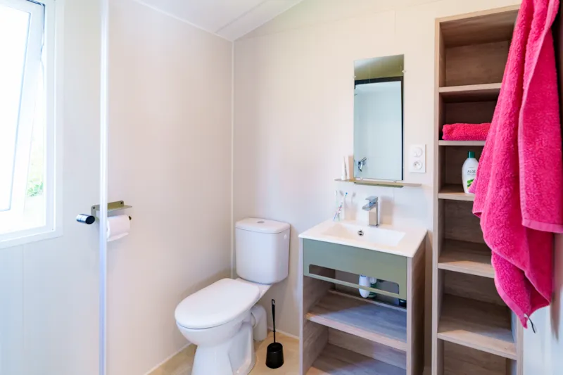 Mobil-Home Escale 20M² - 1 Chambre + Télévision