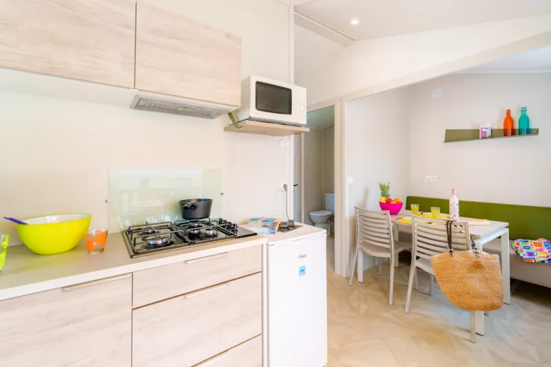 Mobil-Home Escale 20M² - 1 Chambre + Télévision