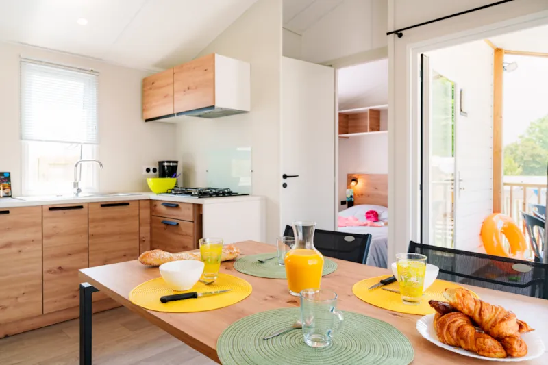 Mobil-Home Escapade Confort 27M²- 2 Chambres + Télévision