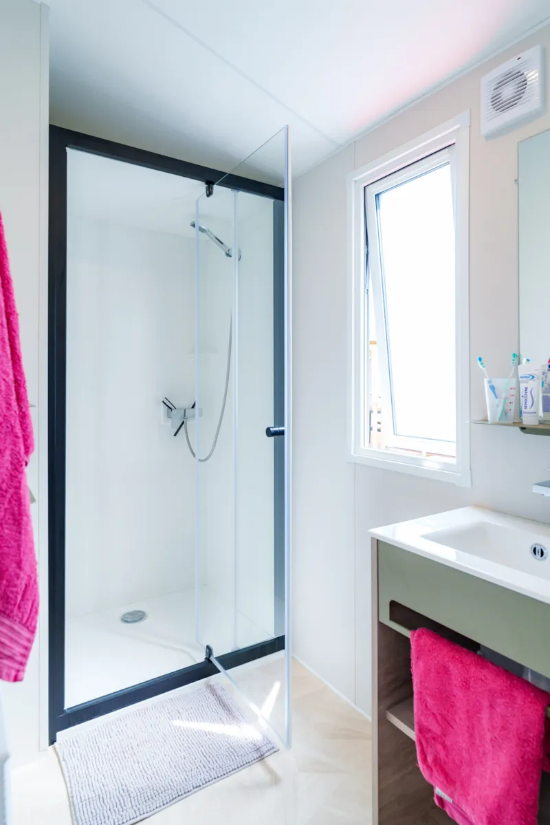 Mobil-Home Escapade Confort 27M²- 2 Chambres + Télévision