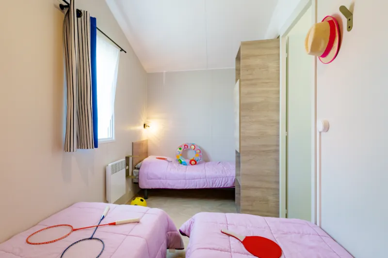 Mobil-Home Club 5 27M² - 2 Chambres + Télévision