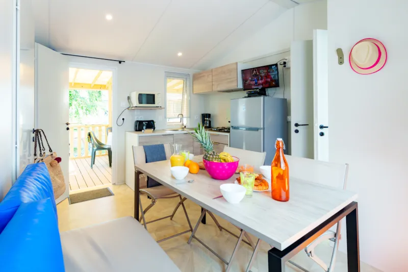 Mobil-Home Club 5 27M² - 2 Chambres + Télévision