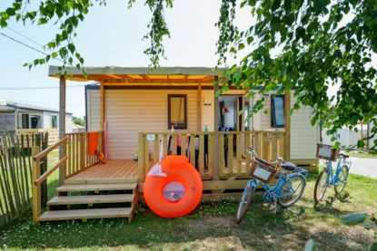 Mobil-Home Club 5 27M² - 2 Chambres + Télévision